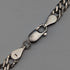 British vintage sterling silver double kihei chain necklace 41cm 17.4g AGP